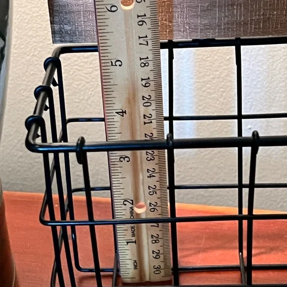 ⭐️Host Pick⭐️ Rae Dunn wall mounted wired MAIL holder NWOT - Picture 6 of 7